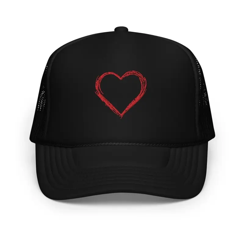 Red Heart Hat